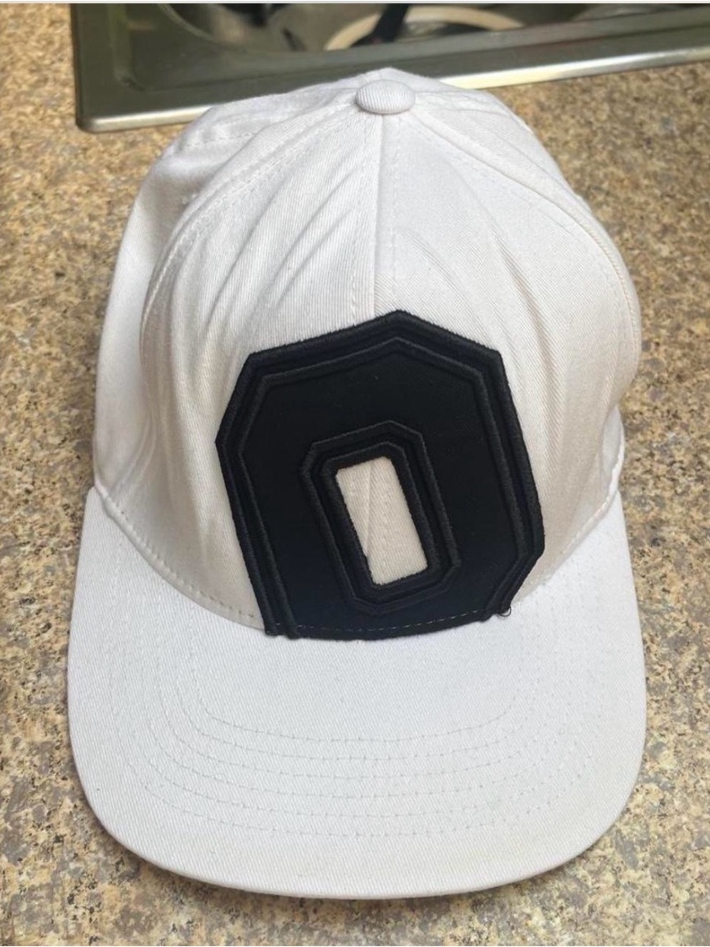 White Ohio State Hat